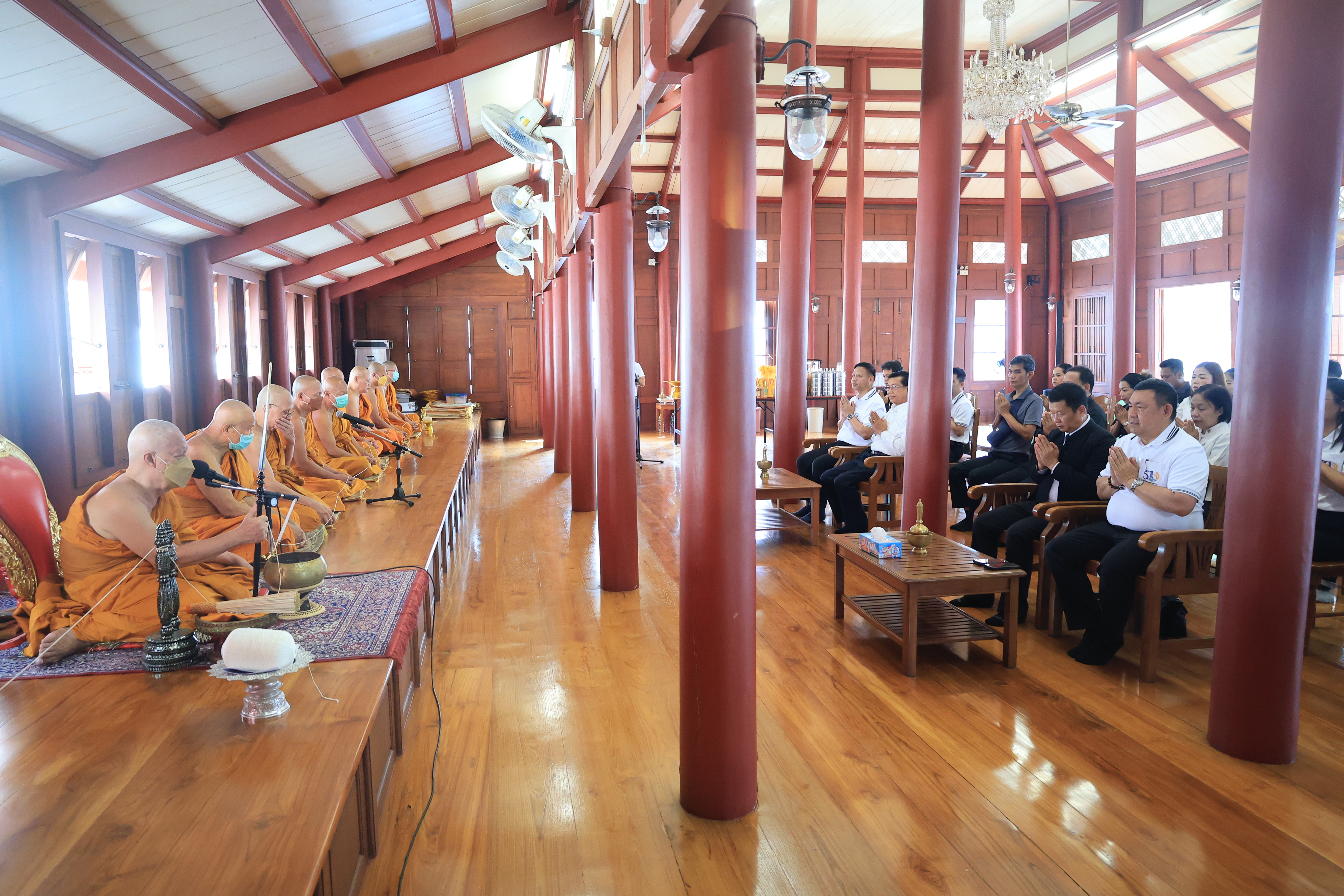 title - เลขาธิการ ส.ป.ก. เป็นประธานในพิธีทำบุญถวายสังฆทานอุทิศส่วนให้พี่น้องช่างสำรวจผู้ล่วงลับ ประจำปี 2569 